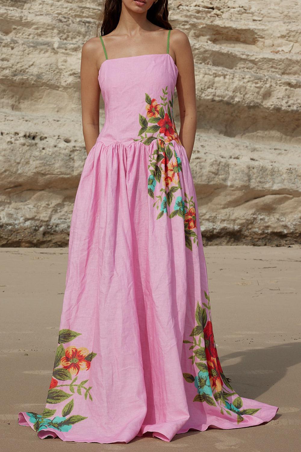 CORDELIA DRESS-SALMNBQT-4-CLOTHINGDRESSCASUAL-ASTON STUDIO