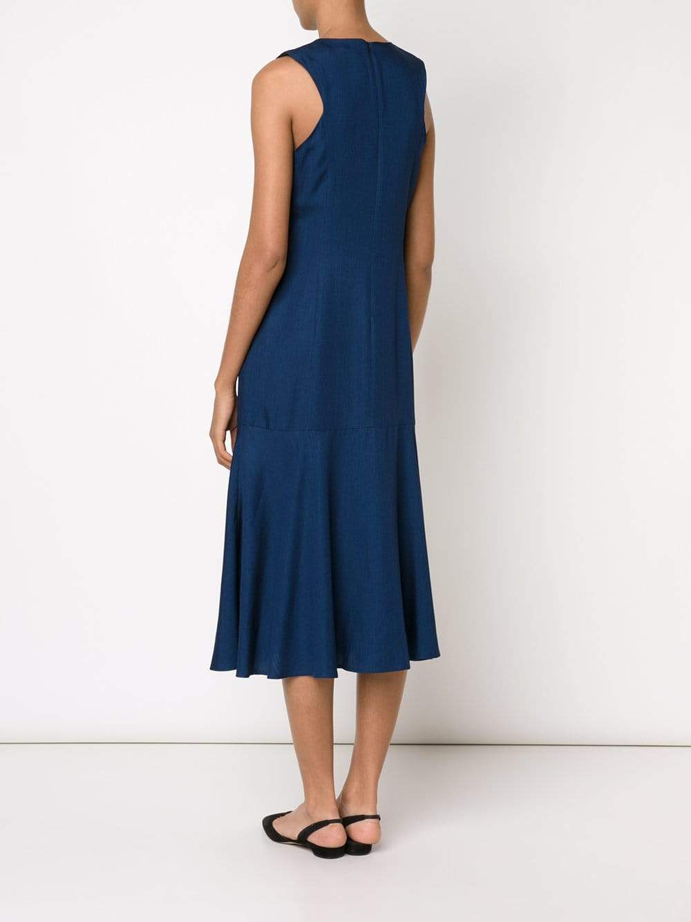 ATEA OCEANIE-Drop Waist Denim Dress-