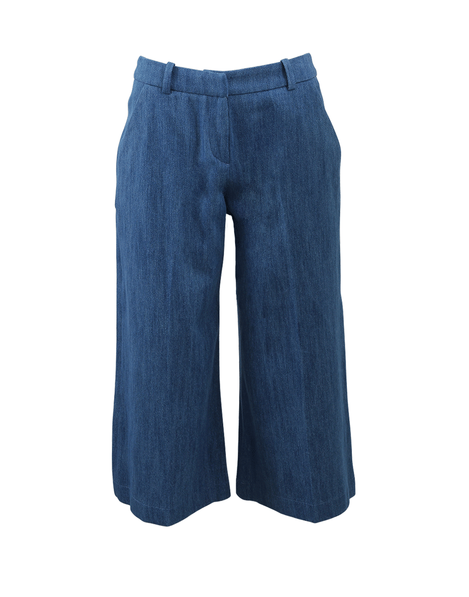 ATEA OCEANIE-Denim Wash Culottes-