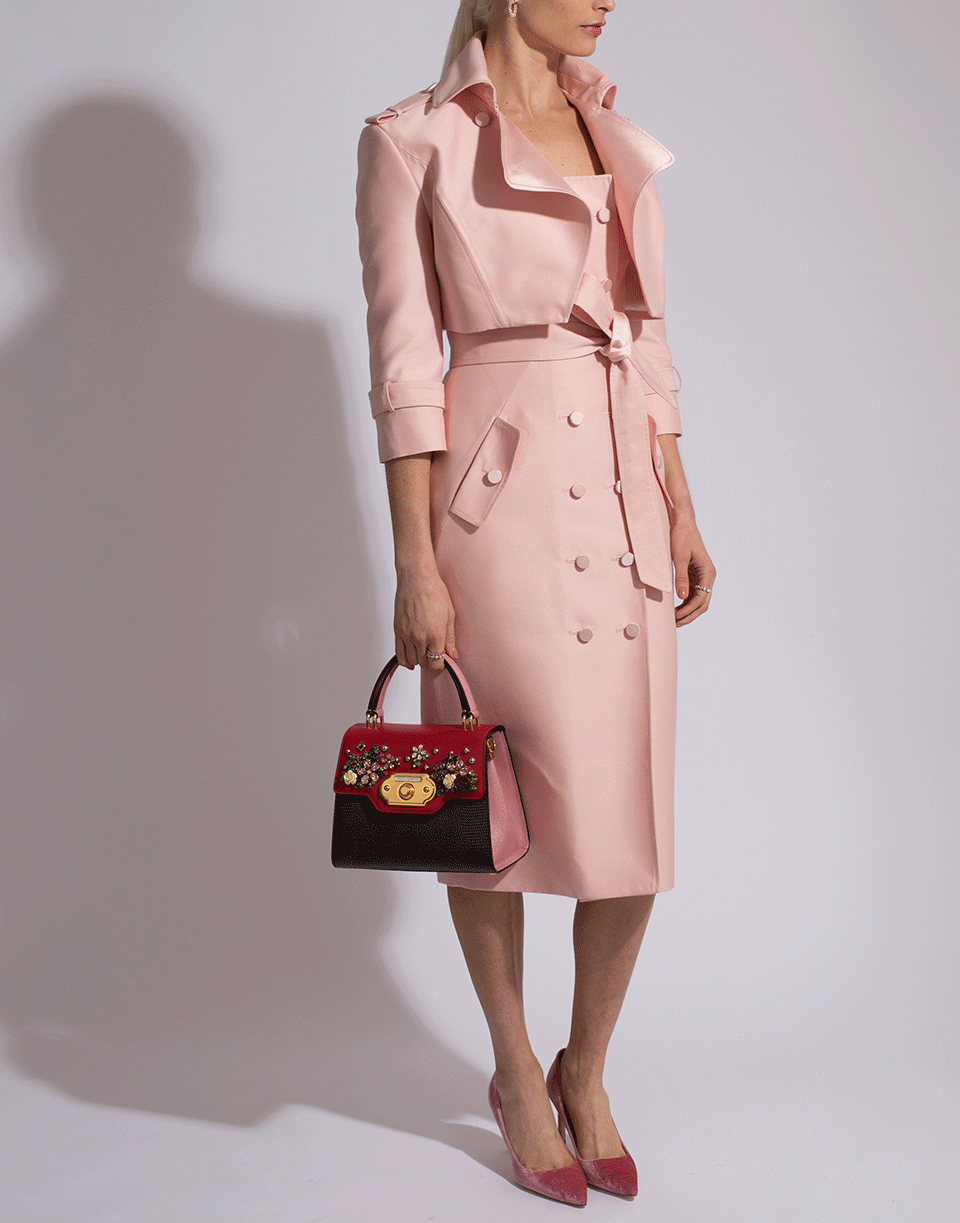 ATELIER HERVE PIERRE-Double Breasted Dress With Cropped Jacket-