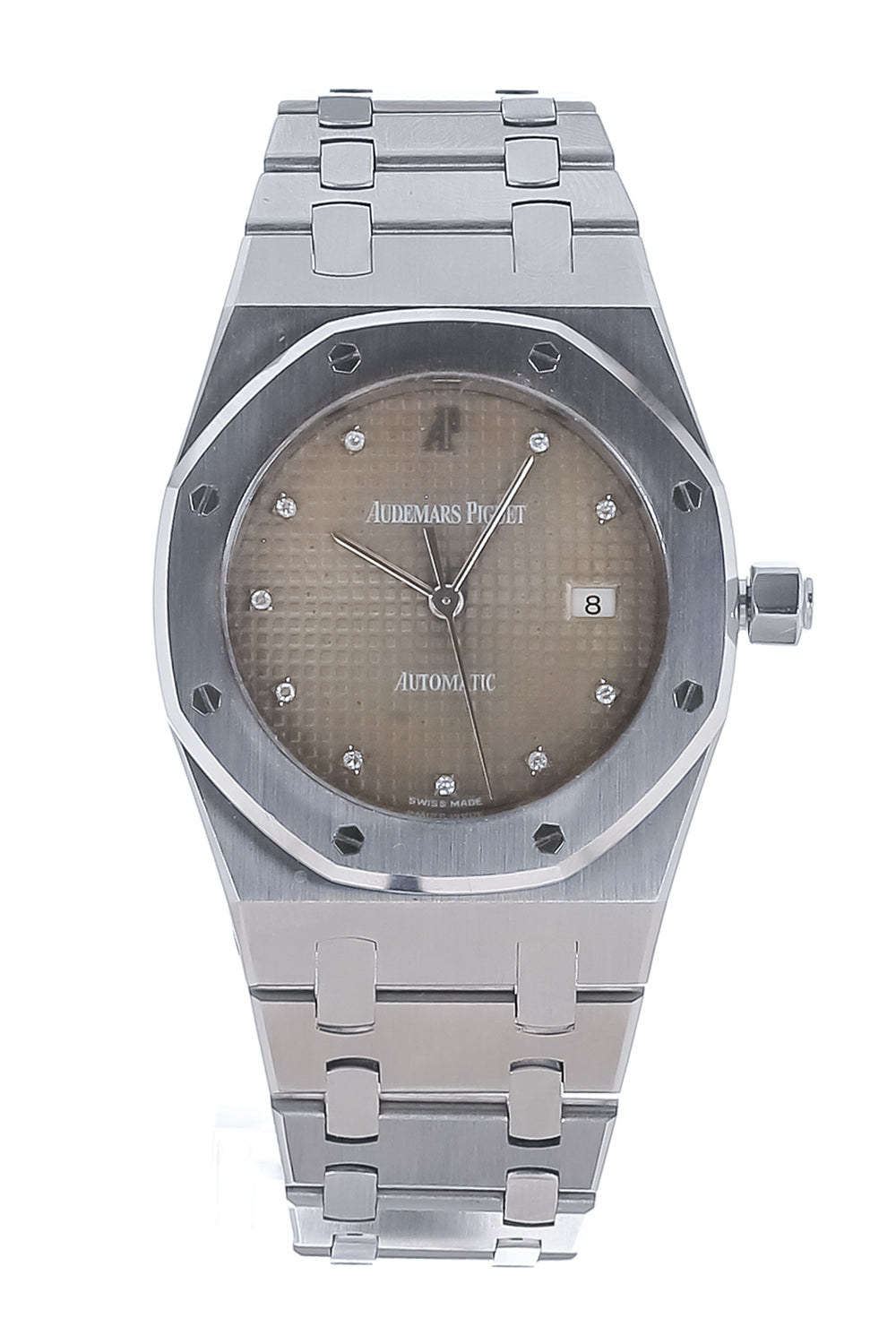 Royal Oak Watch-SILVER-33MM-JEWELRYFINE JEWELWATCH-AUDEMARS PIGUET