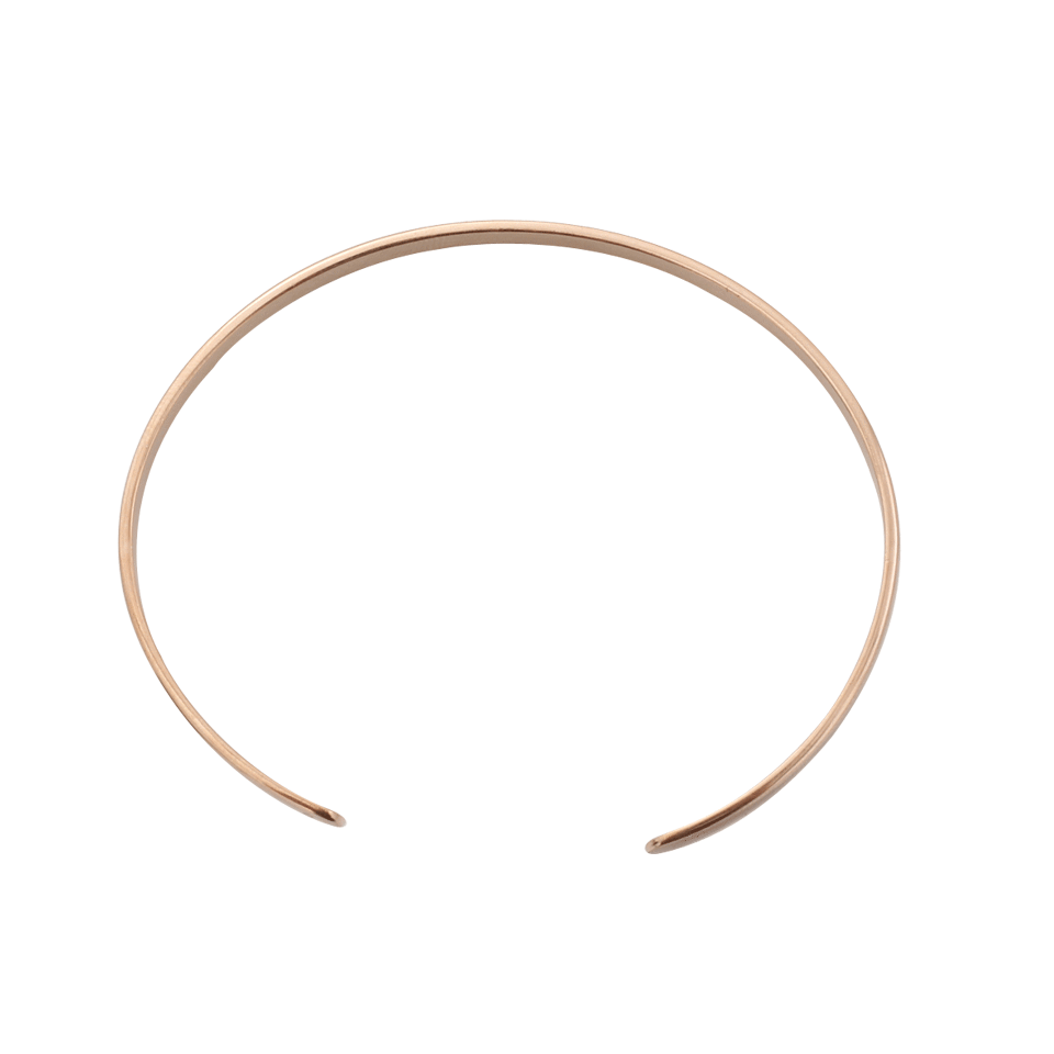 AURELIE BIDERMANN-Heart Engraved Bangle-SILVER
