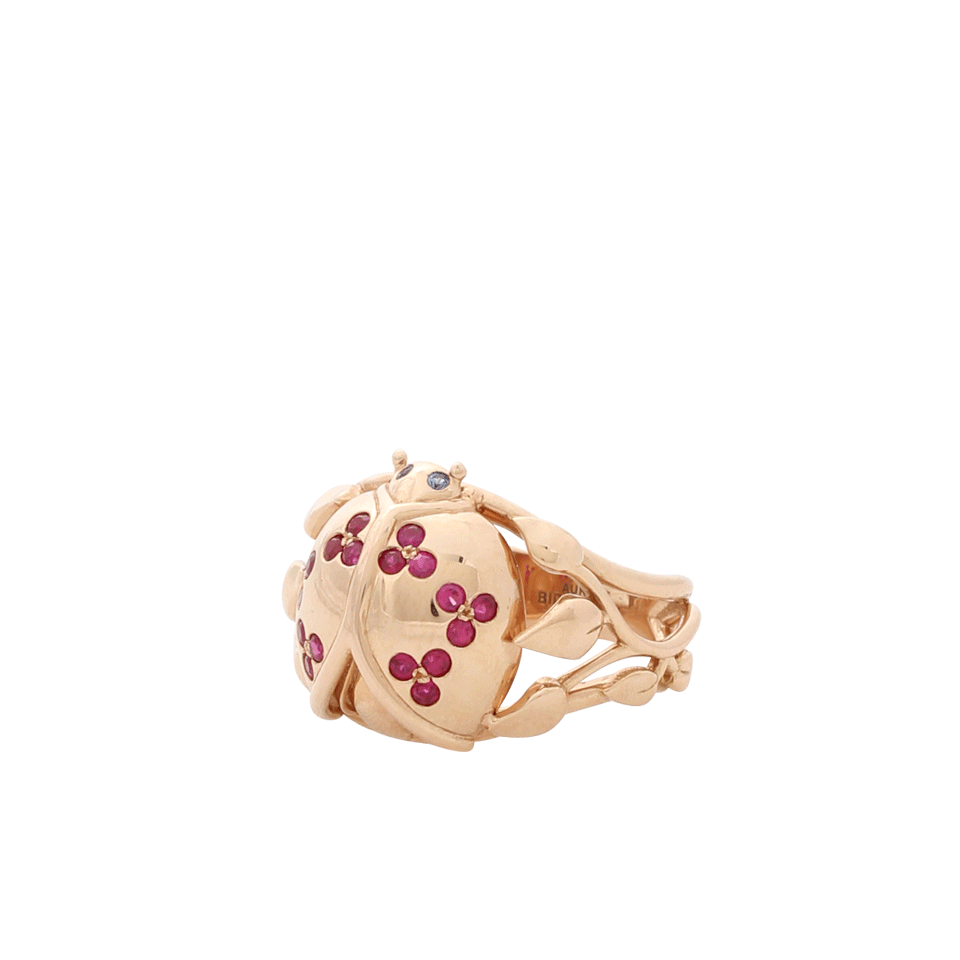 AURELIE BIDERMANN-Lady Bird Ring-ROSE GOLD