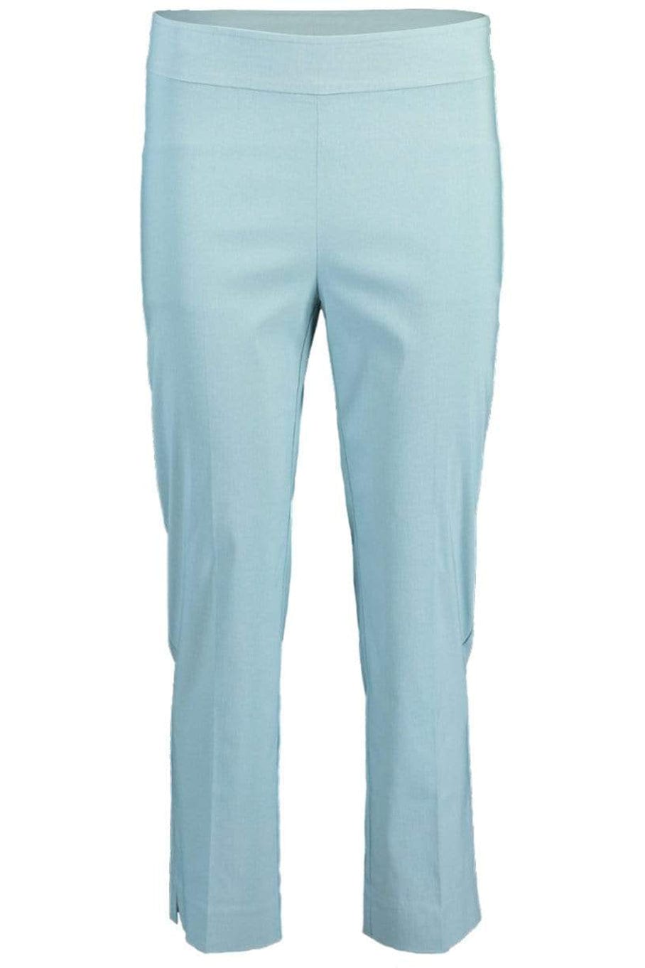 AVENUE MONTAIGNE-Aqua Skinny Cropped Pant-