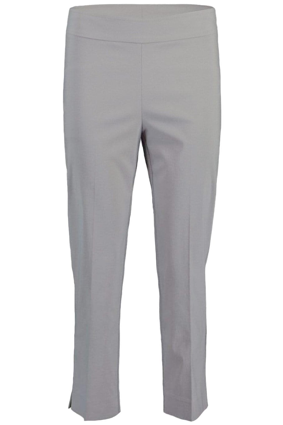 AVENUE MONTAIGNE-Light Grey Skinny Cropped Pant-