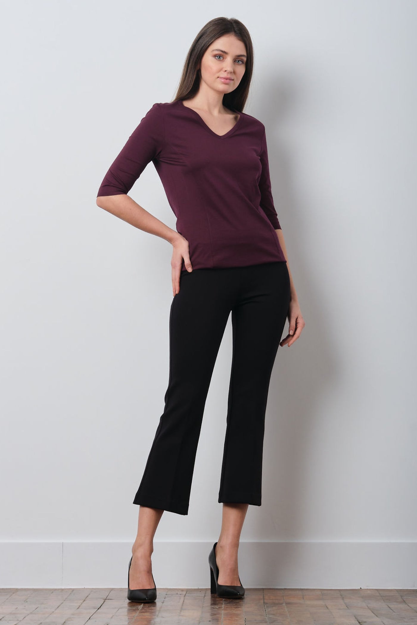 AVENUE MONTAIGNE-Leo Freedom Pant - Black-