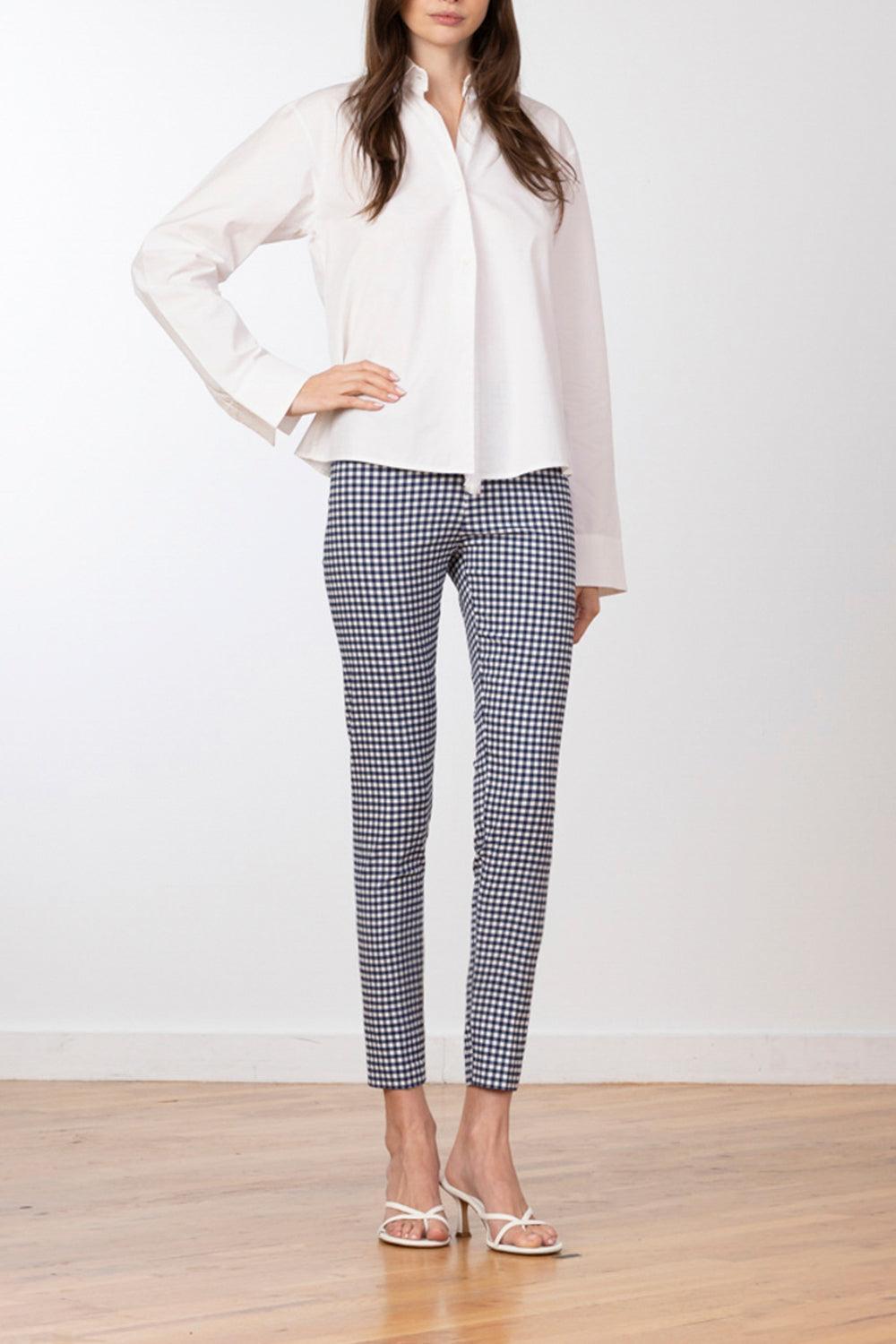 Leo Crop Flare Pant - Sailor-BLUE-0-CLOTHINGPANTCROPPED-AVENUE MONTAIGNE