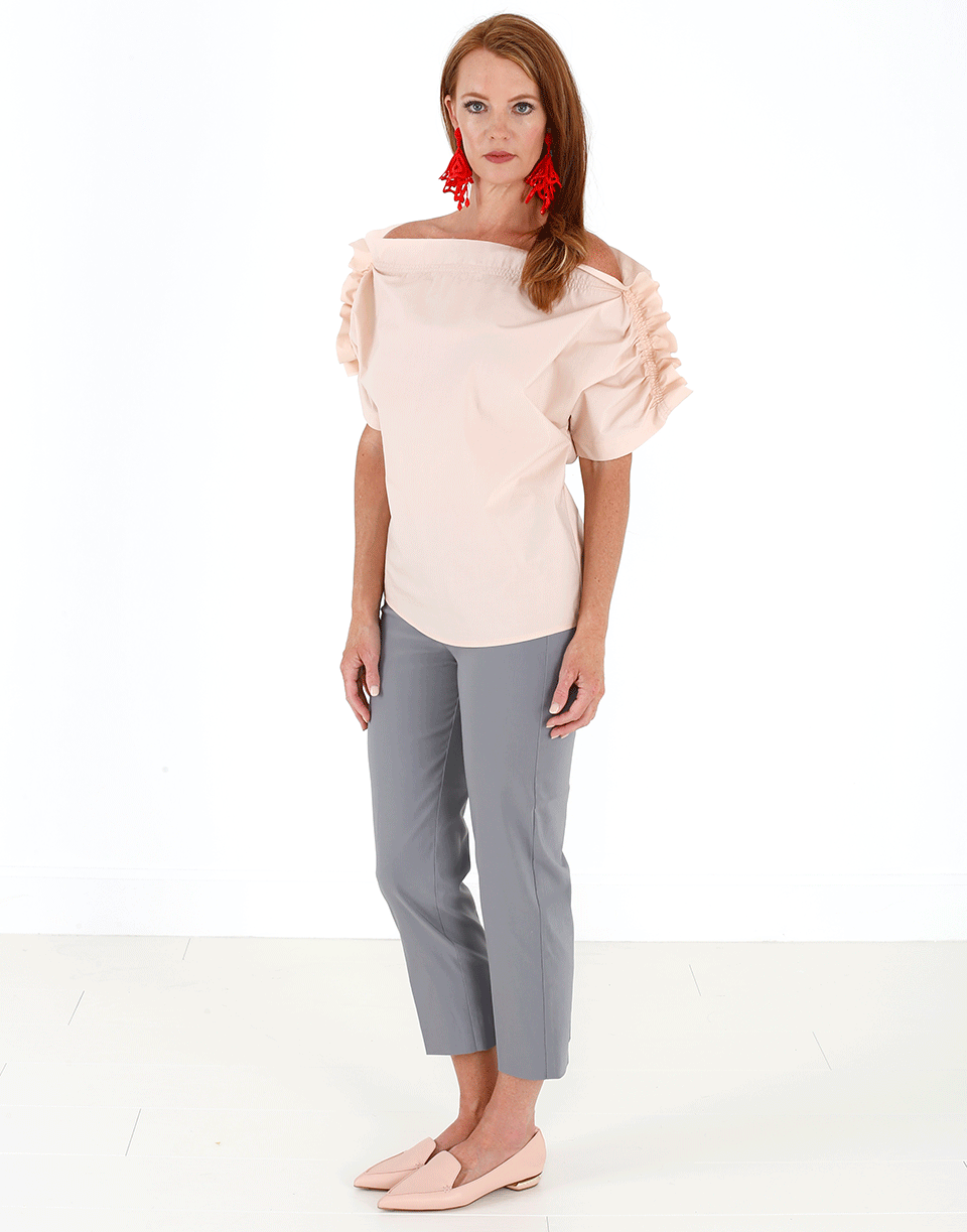 AVENUE MONTAIGNE-Milan Pull-On Cropped Pant-