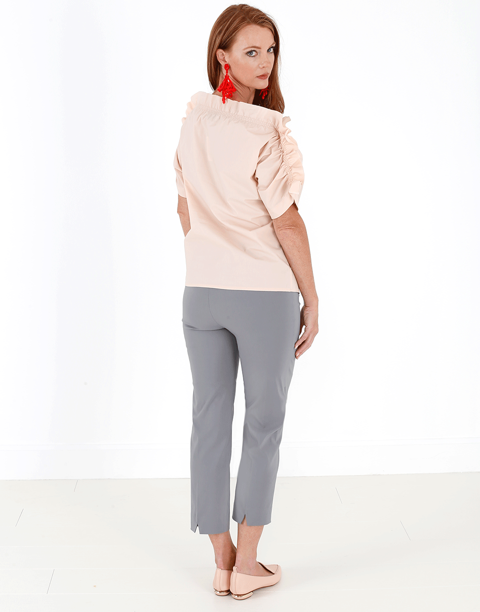 AVENUE MONTAIGNE-Milan Pull-On Cropped Pant-