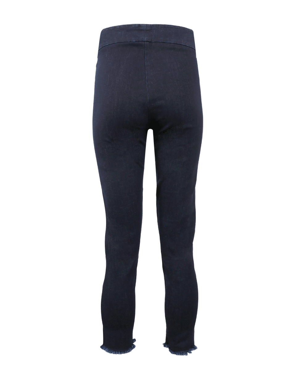 AVENUE MONTAIGNE-Skinny Pull On Ankle Pant-