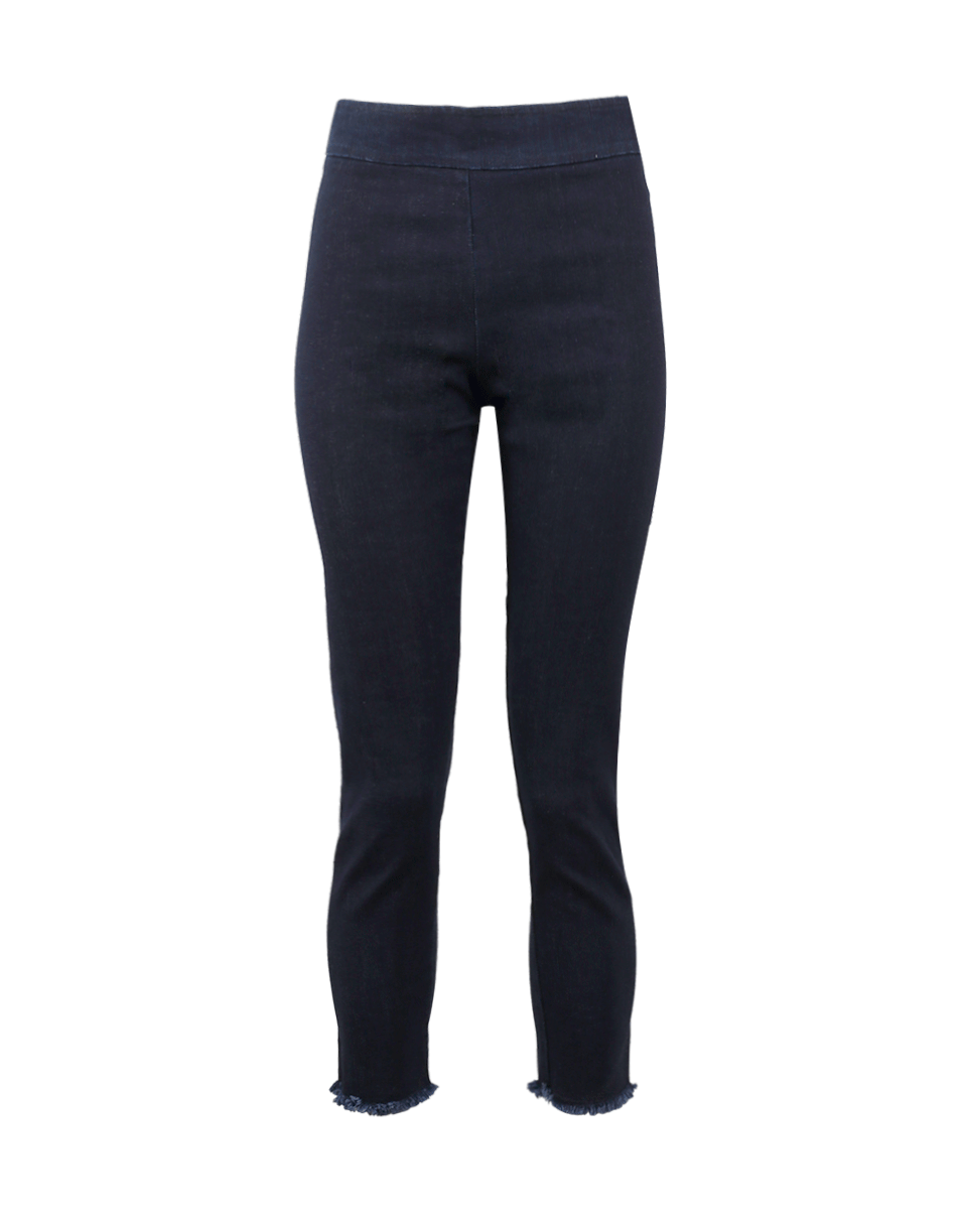 AVENUE MONTAIGNE-Skinny Pull On Ankle Pant-