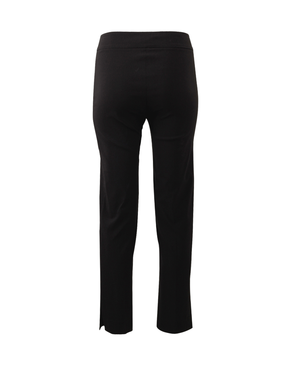 AVENUE MONTAIGNE-Venezia Pull-On Ankle Slit Pant-