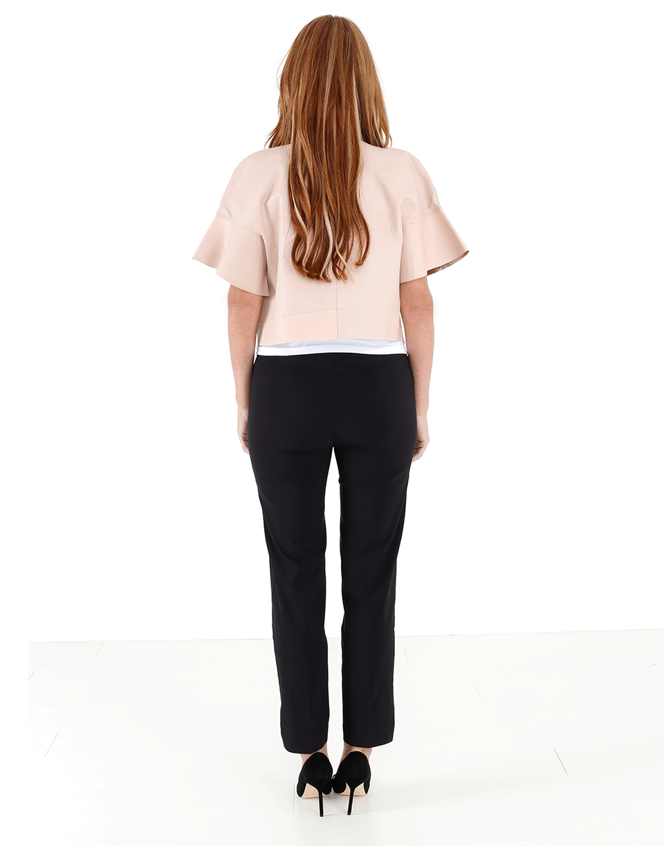 AVENUE MONTAIGNE-Venezia Pull-On Ankle Slit Pant-