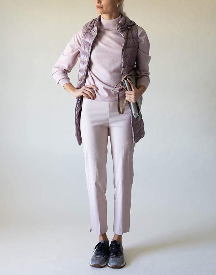 AVENUE MONTAIGNE-Blush Straight Leg Ankle Length-