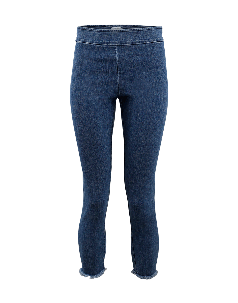 AVENUE MONTAIGNE-Pull On Ankle Pant-