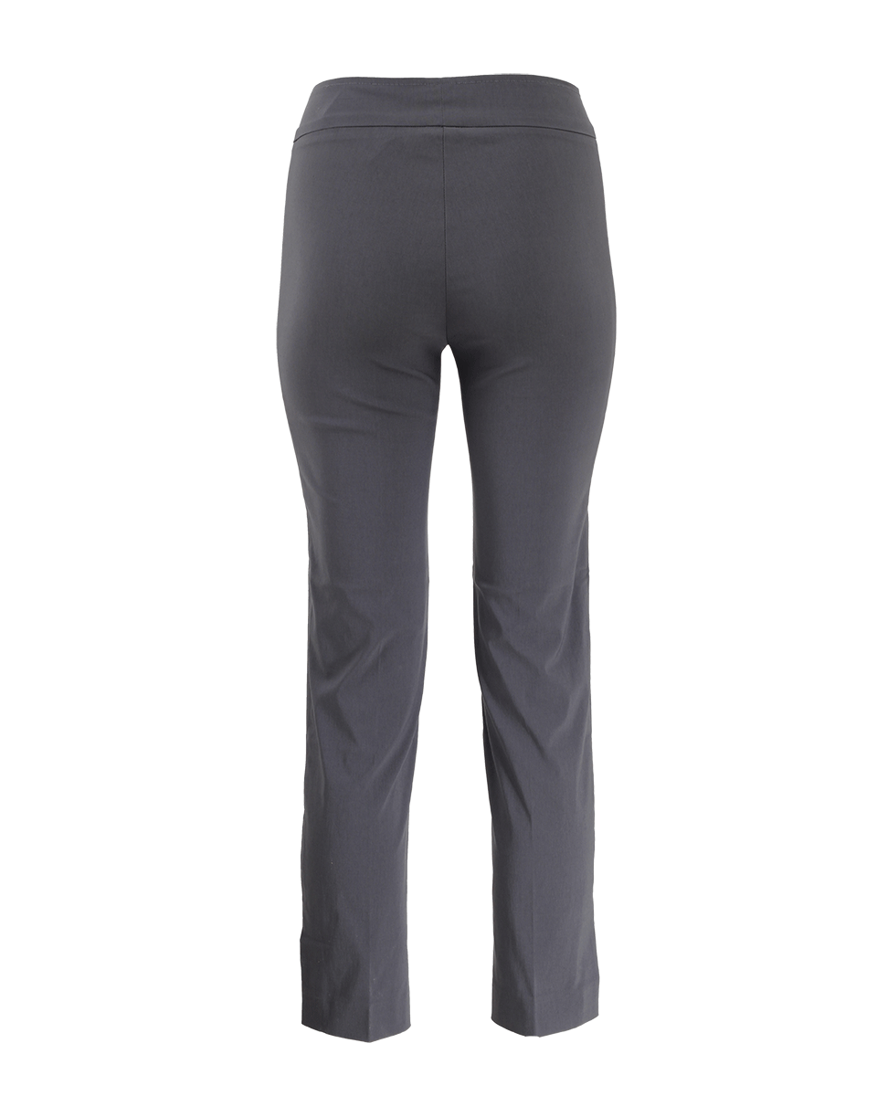 AVENUE MONTAIGNE-Venezia Pull-On Ankle Slit Pant-
