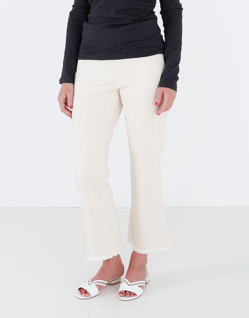 AVENUE MONTAIGNE-Kick Flare Denim Pant-
