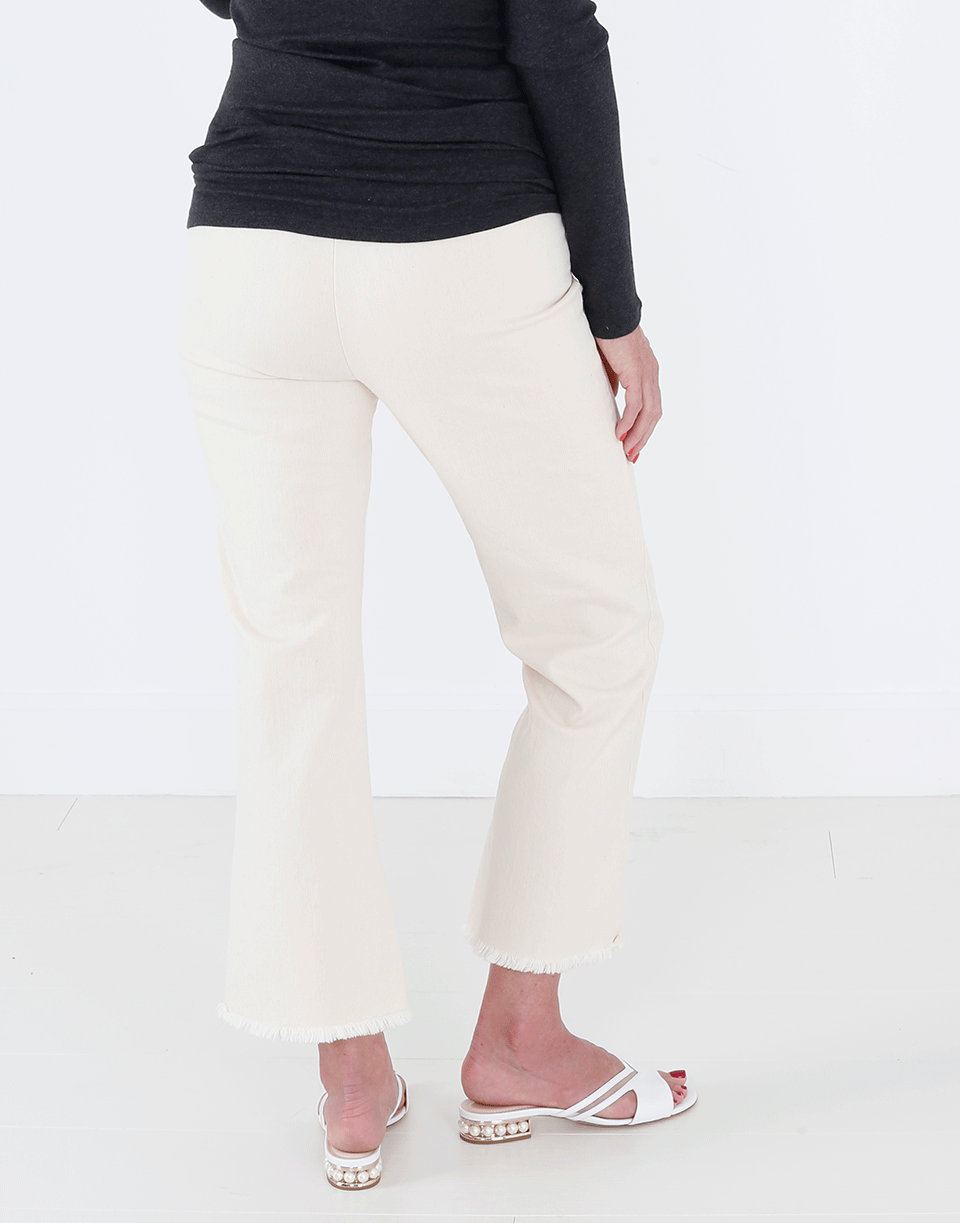 AVENUE MONTAIGNE-Kick Flare Denim Pant-