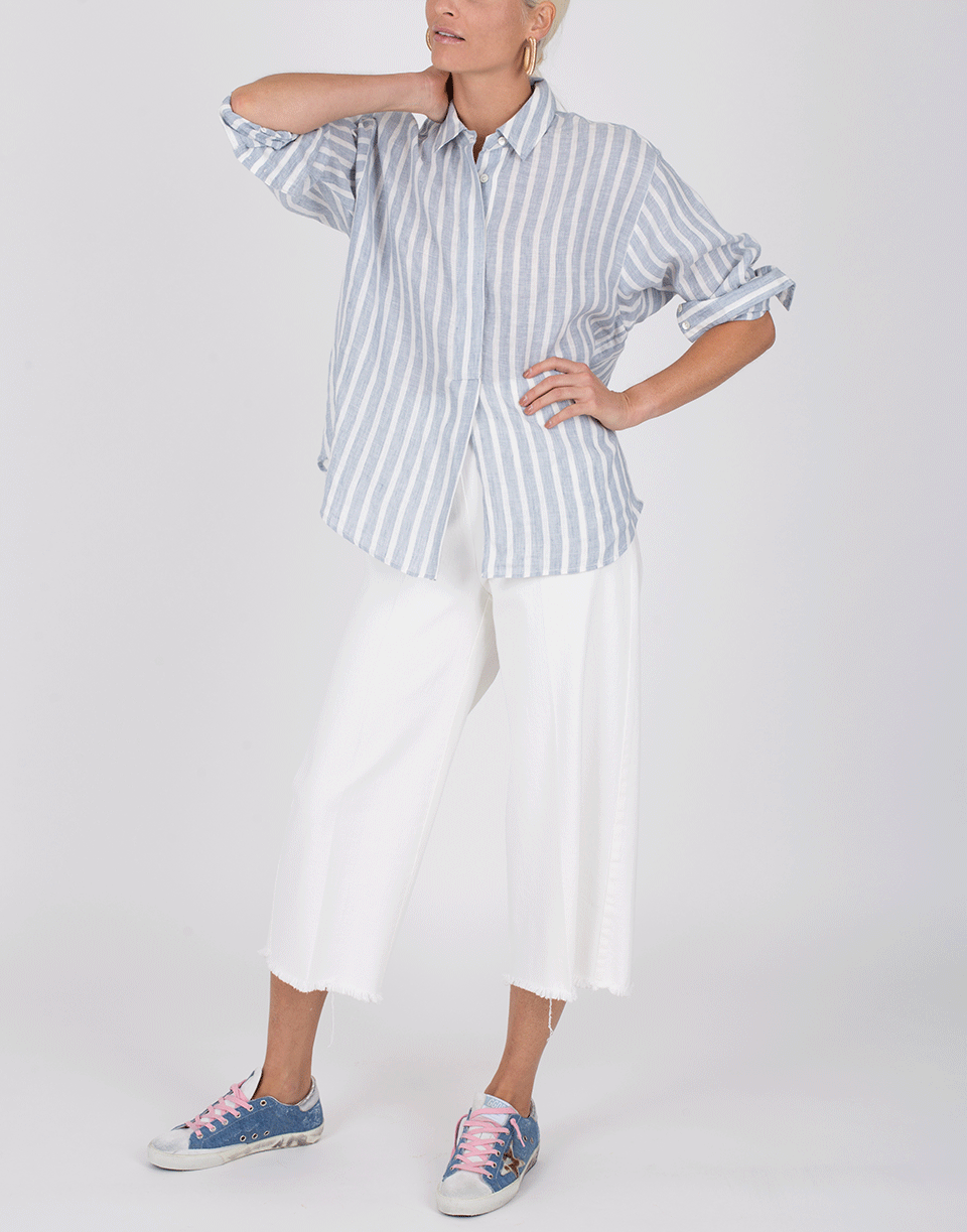 AVENUE MONTAIGNE-Alex Denim Culotte Pant-