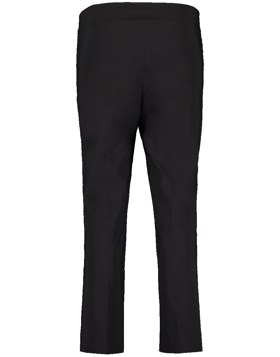 AVENUE MONTAIGNE-Brigitte Straight Leg Side Slit Pant-