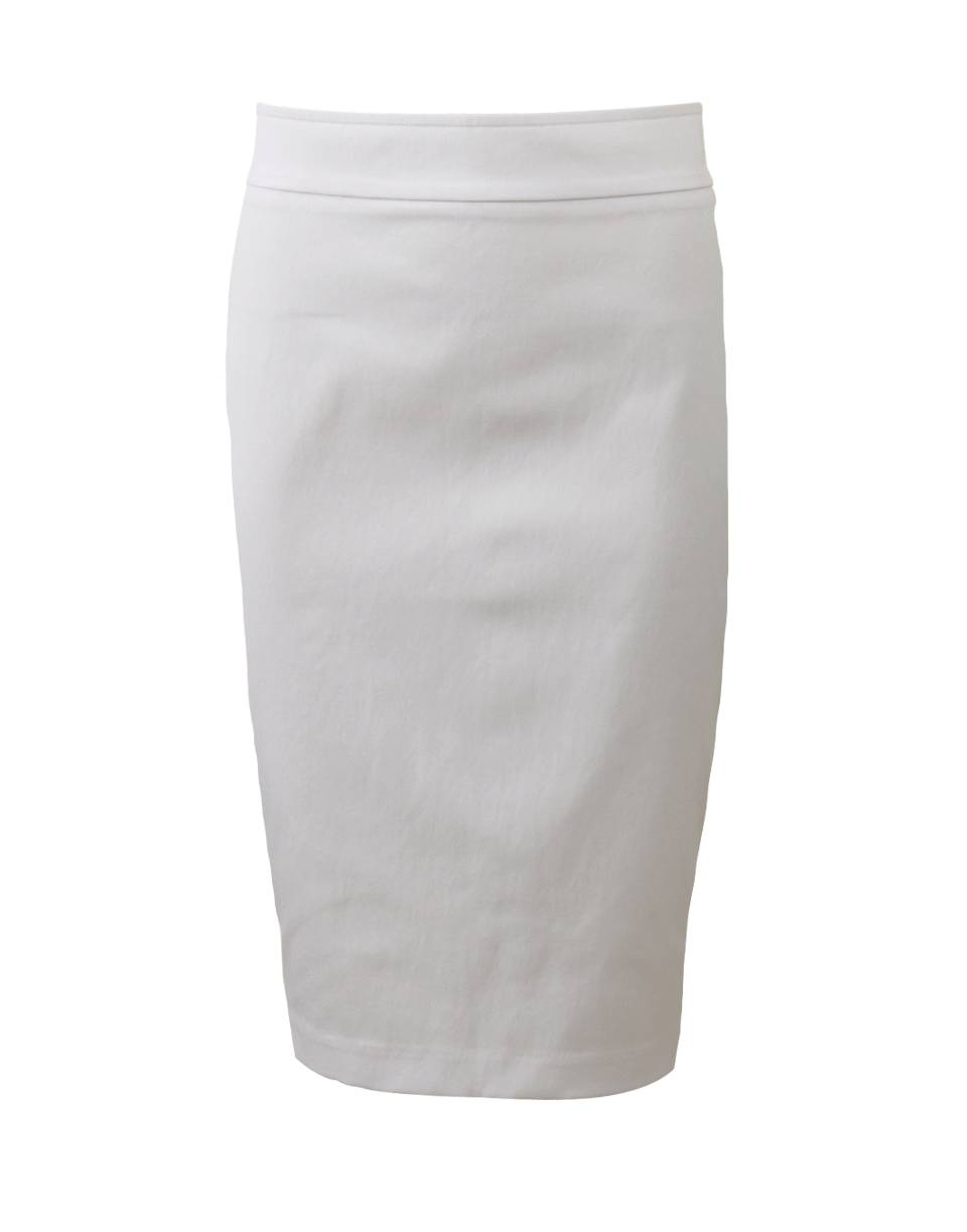 AVENUE MONTAIGNE-Pull-On Stretch Pencil Skirt-