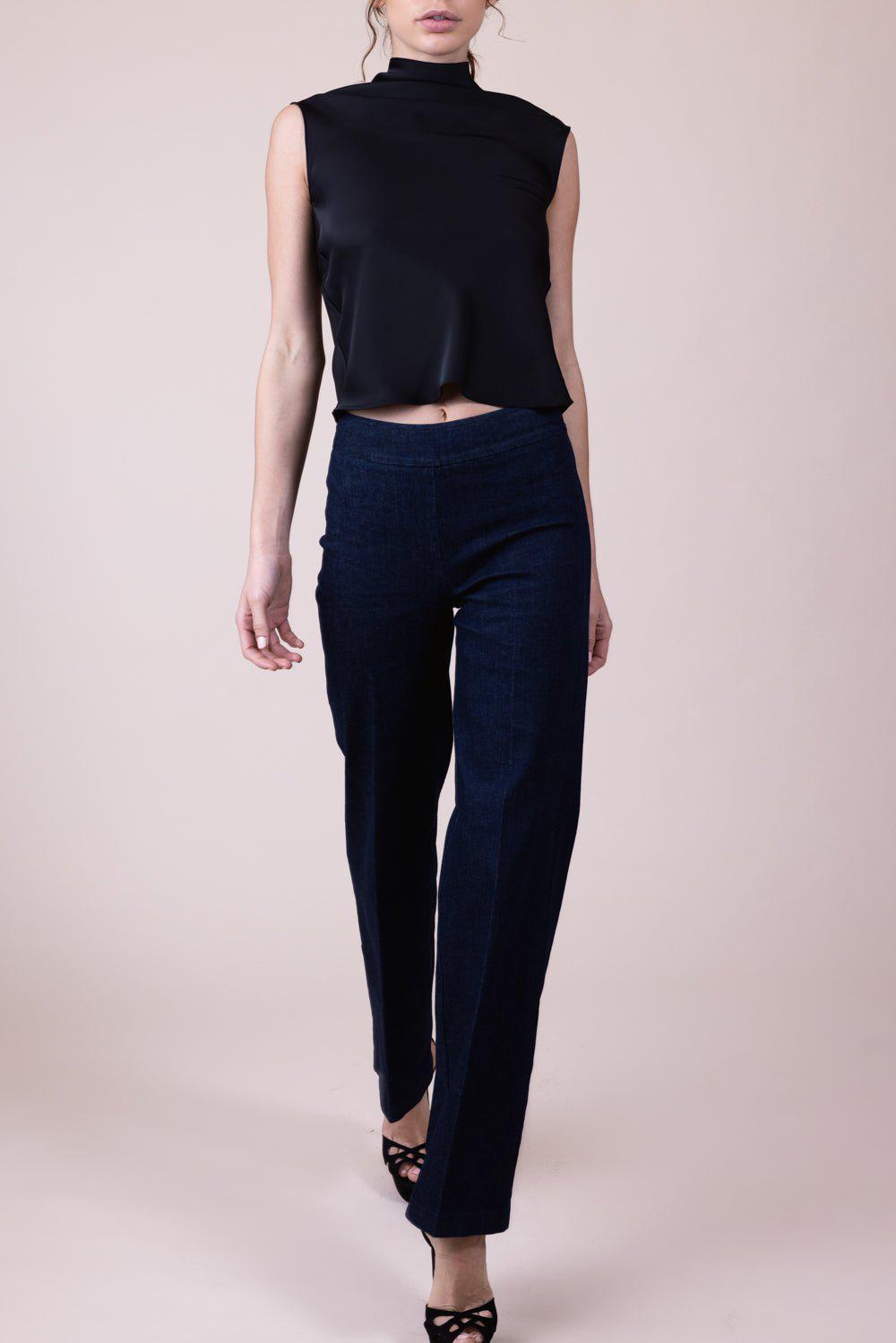 AVENUE MONTAIGNE-Flavia Denim - Blue-