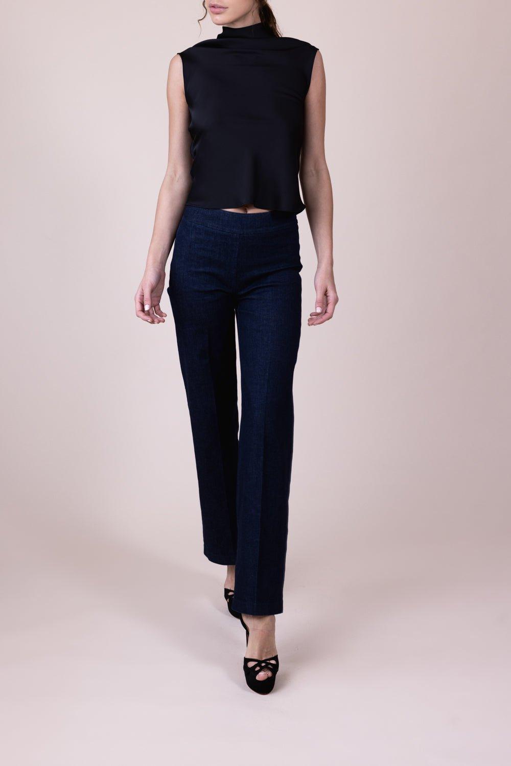 AVENUE MONTAIGNE-Flavia Denim - Blue-