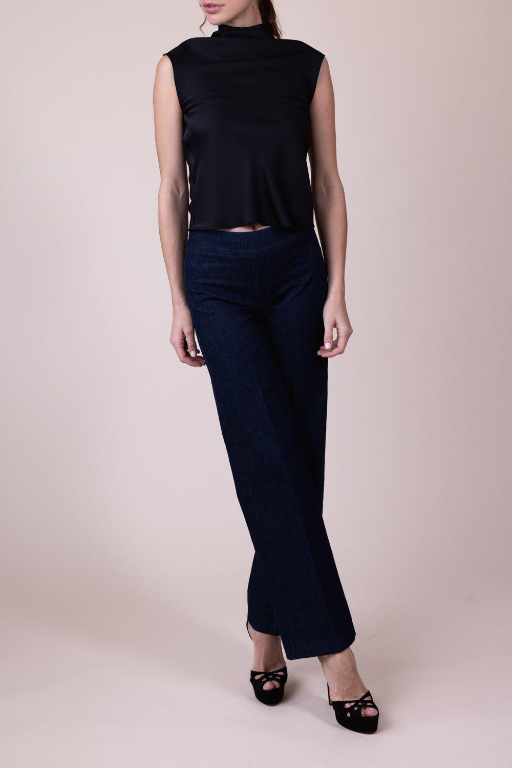 AVENUE MONTAIGNE-Flavia Denim - Blue-