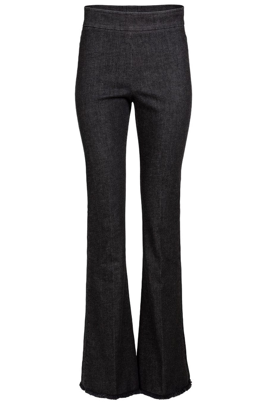 AVENUE MONTAIGNE-Bellini Denim Fray Pant - Dark Grey-