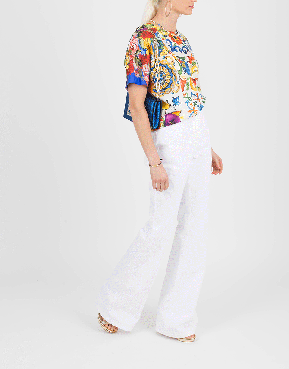 AVENUE MONTAIGNE-Flared Leg Pant-
