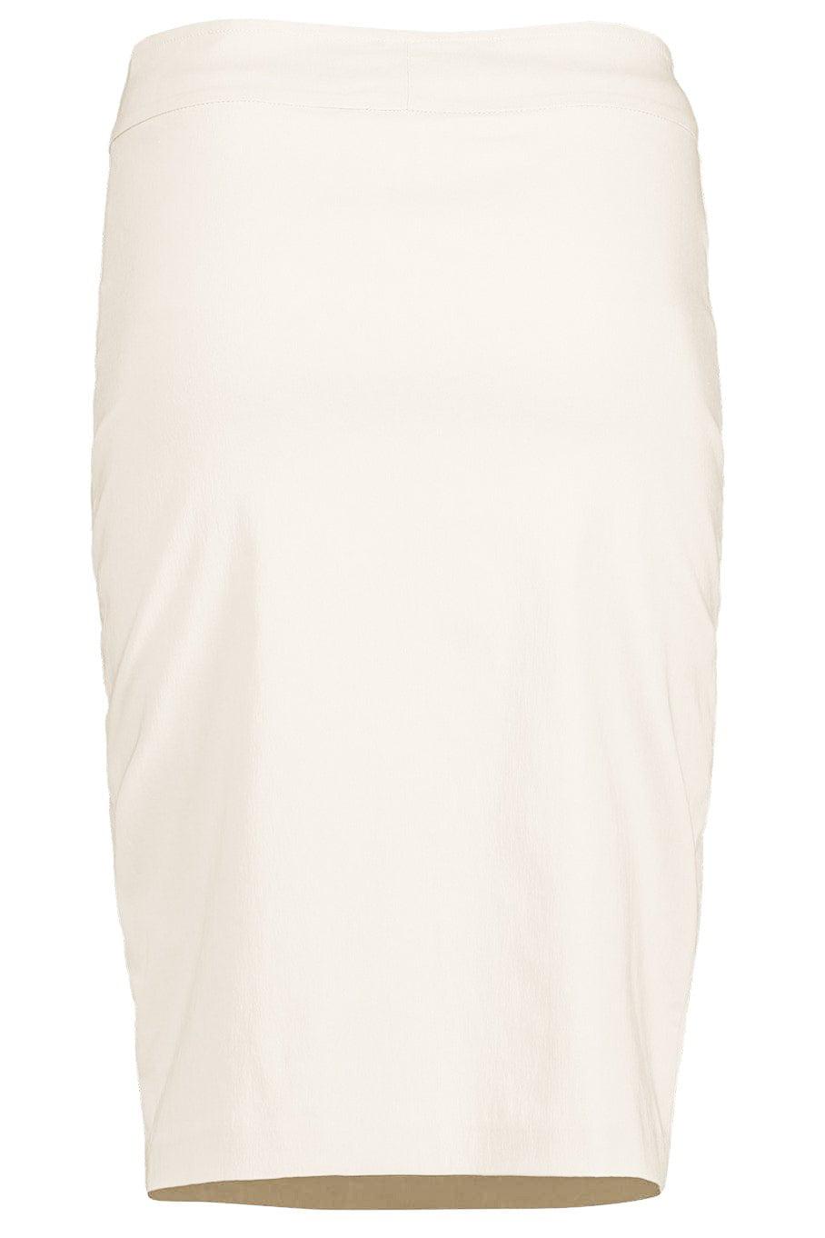 AVENUE MONTAIGNE-Pull On Skirt - Beige-