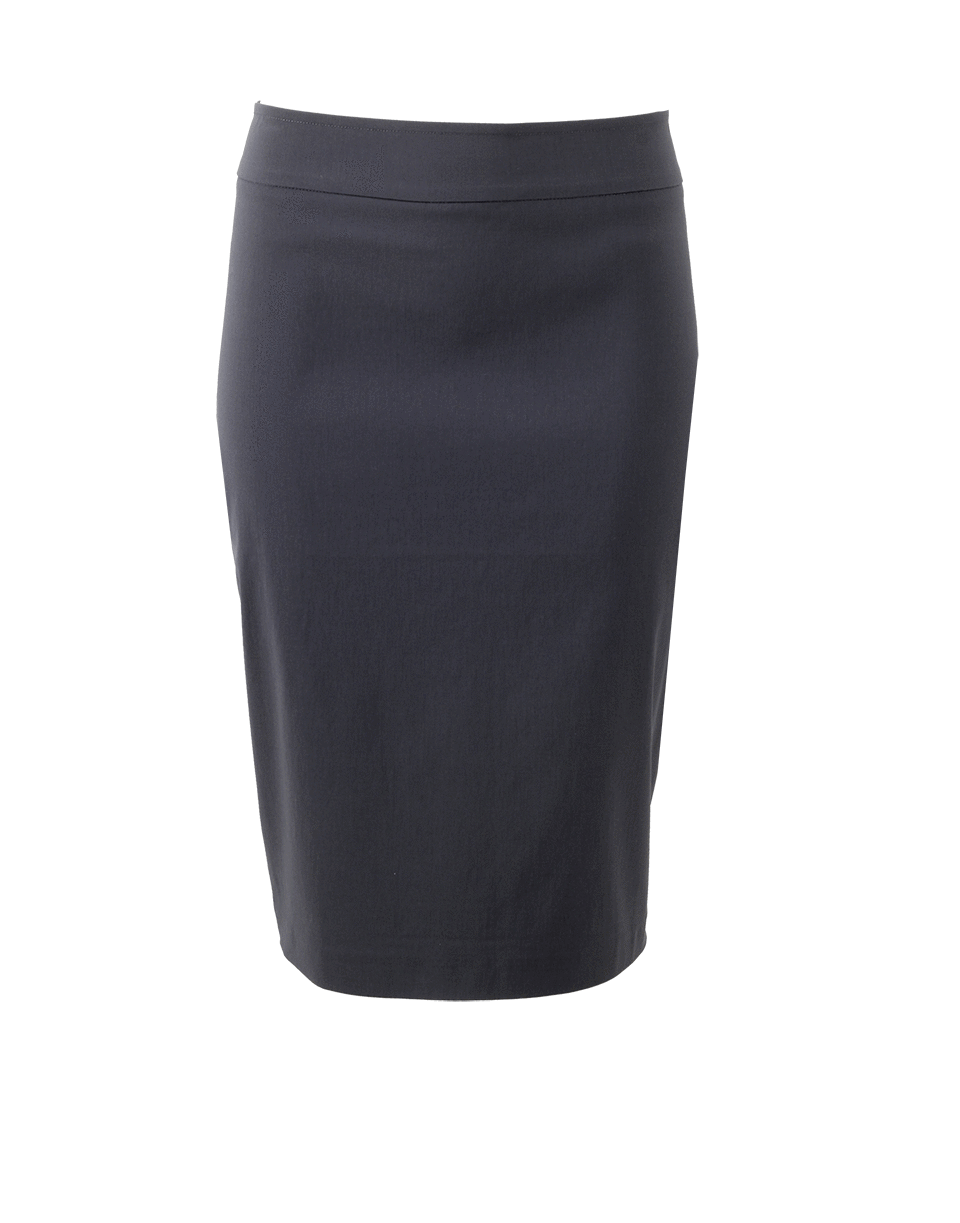 AVENUE MONTAIGNE-Pull-On Stretch Pencil Skirt-