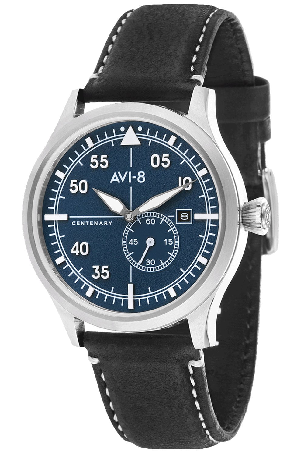 AVI-8-Black Flyboy Centenary Watch-BLACK