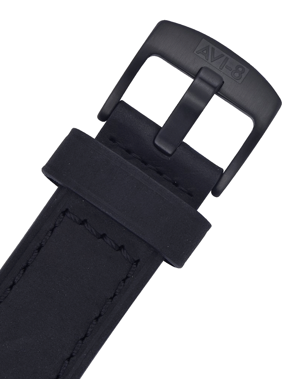 AVI-8-Black Hawker Harrier II Watch-BLACK
