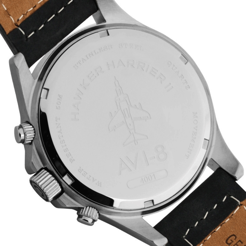 AVI-8-Hawker Harrier II Watch-BLACK