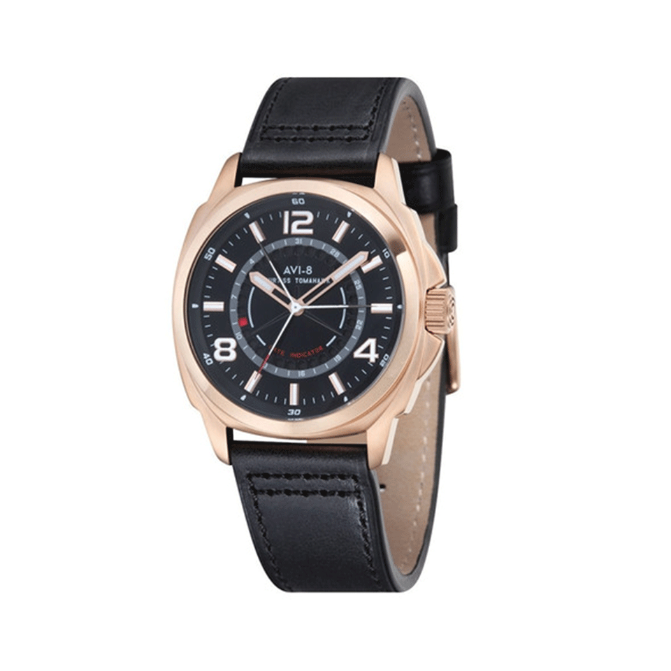 AVI-8-Curtiss Tamahawk Watch-BLK/BLK