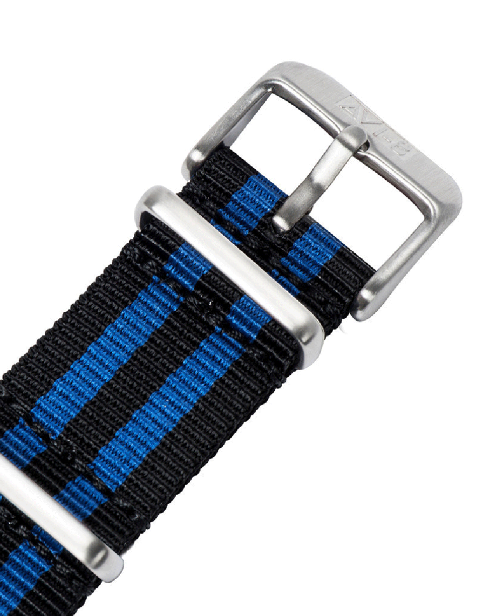 AVI-8-Black and Blue Hawker Hurricane Watch-BLK/BLUE