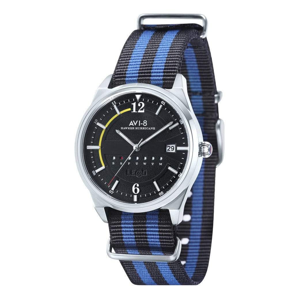 AVI-8-Hawker Hurricane Watch-BLK/BLUE