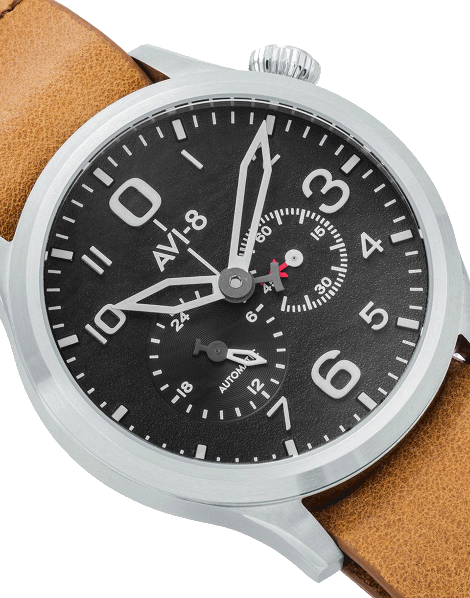 AVI-8-Flyboy Watch-BLK/TAN