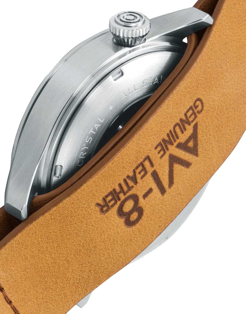 AVI-8-Flyboy Watch-BLK/TAN