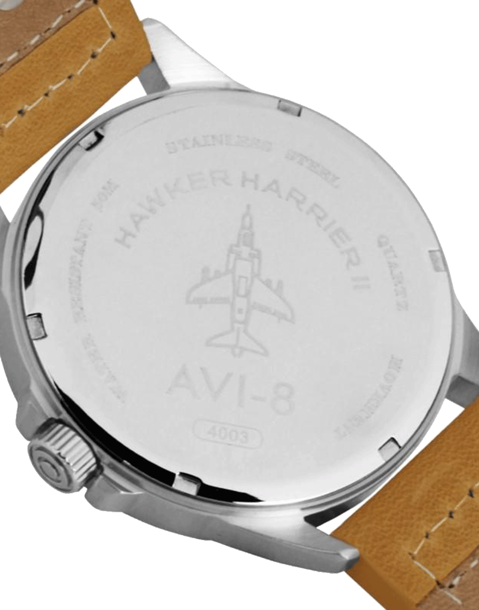 AVI-8-Hawker Harrier II Watch-BLK/TAN