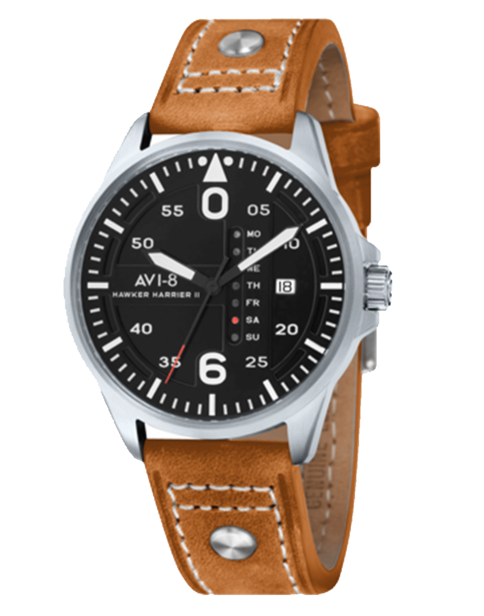 AVI-8-Hawker Harrier II Watch-BLK/TAN