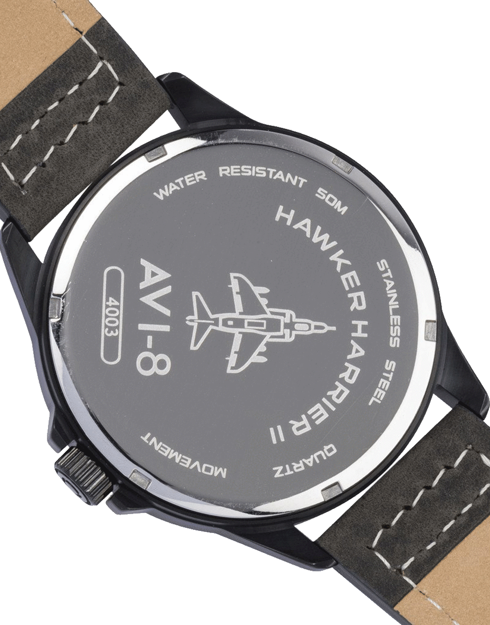 AVI-8-Hawker Harrier II Watch-GRY/BLK