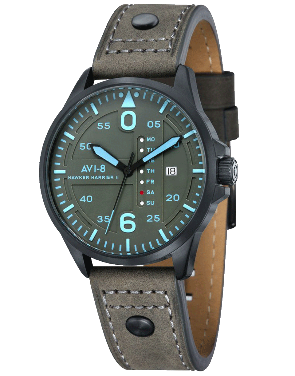 AVI-8-Hawker Harrier II Watch-GRY/BLK