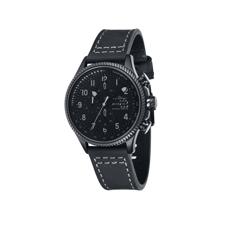 AVI-8-Hawker Hunter Watch-GRY/BLK