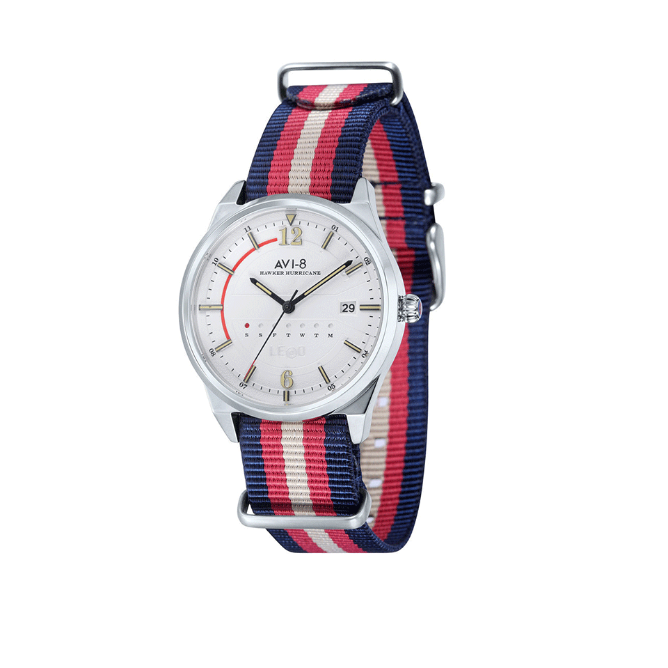 AVI-8-Hawker Hurricane Watch-RED/BLUE