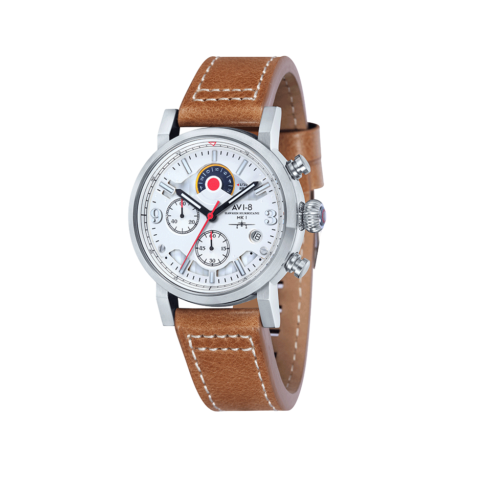 AVI-8-Hawker Hurricane-SLVR/TAN