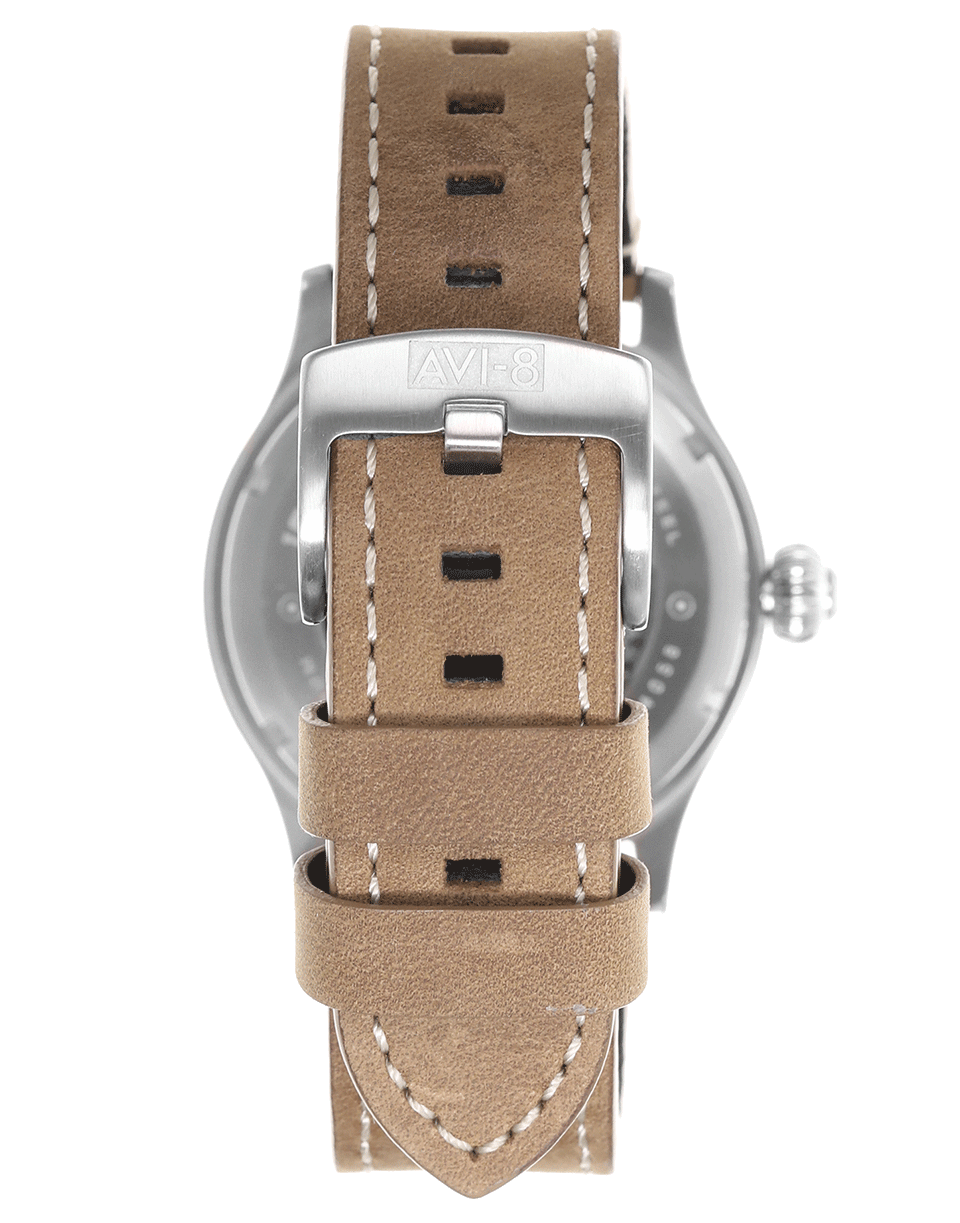 AVI-8-Tan Flyboy Centenary Watch-TAN