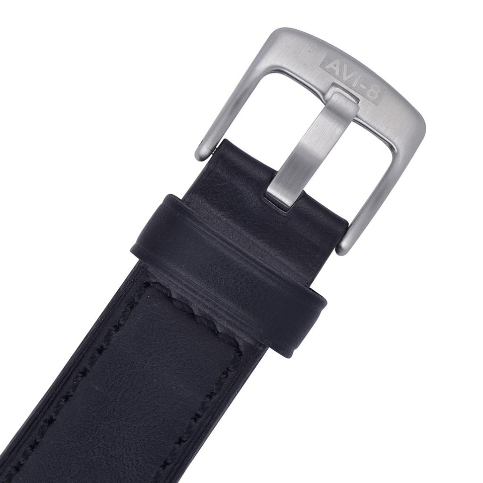 AVI-8-Lancaster Bomber Watch-WHT/BLK