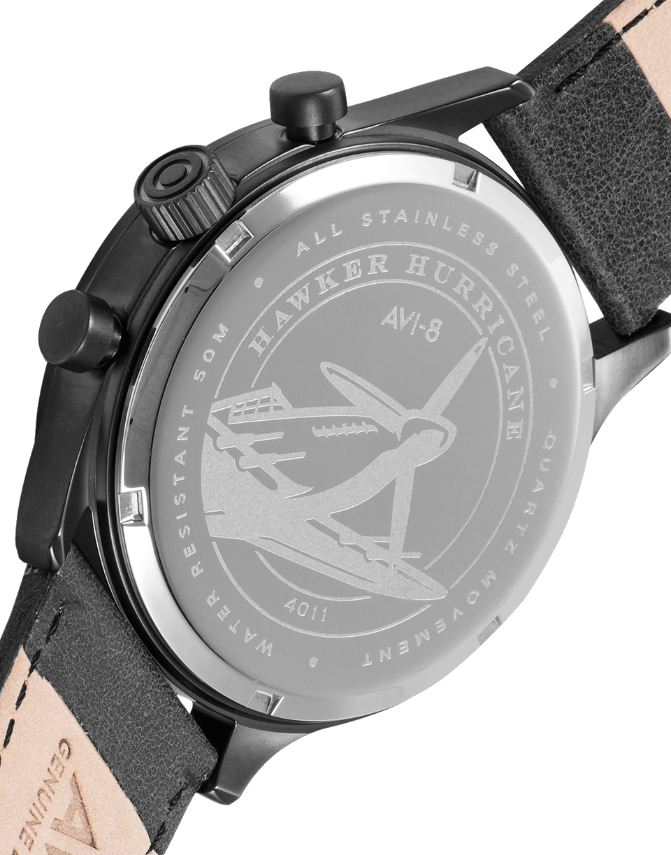 AVI-8-White and Grey Hawker Hurricane Watch-WHT/GRY